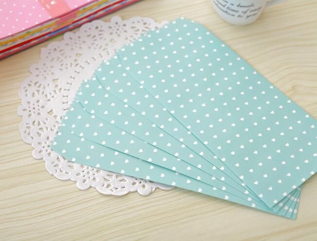 50pcs/lot 195*85mm Romantic Colorful 10 Designs En