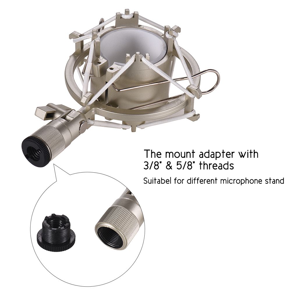 Univerdal Condenser Microphone Mic Shock Mount Holder