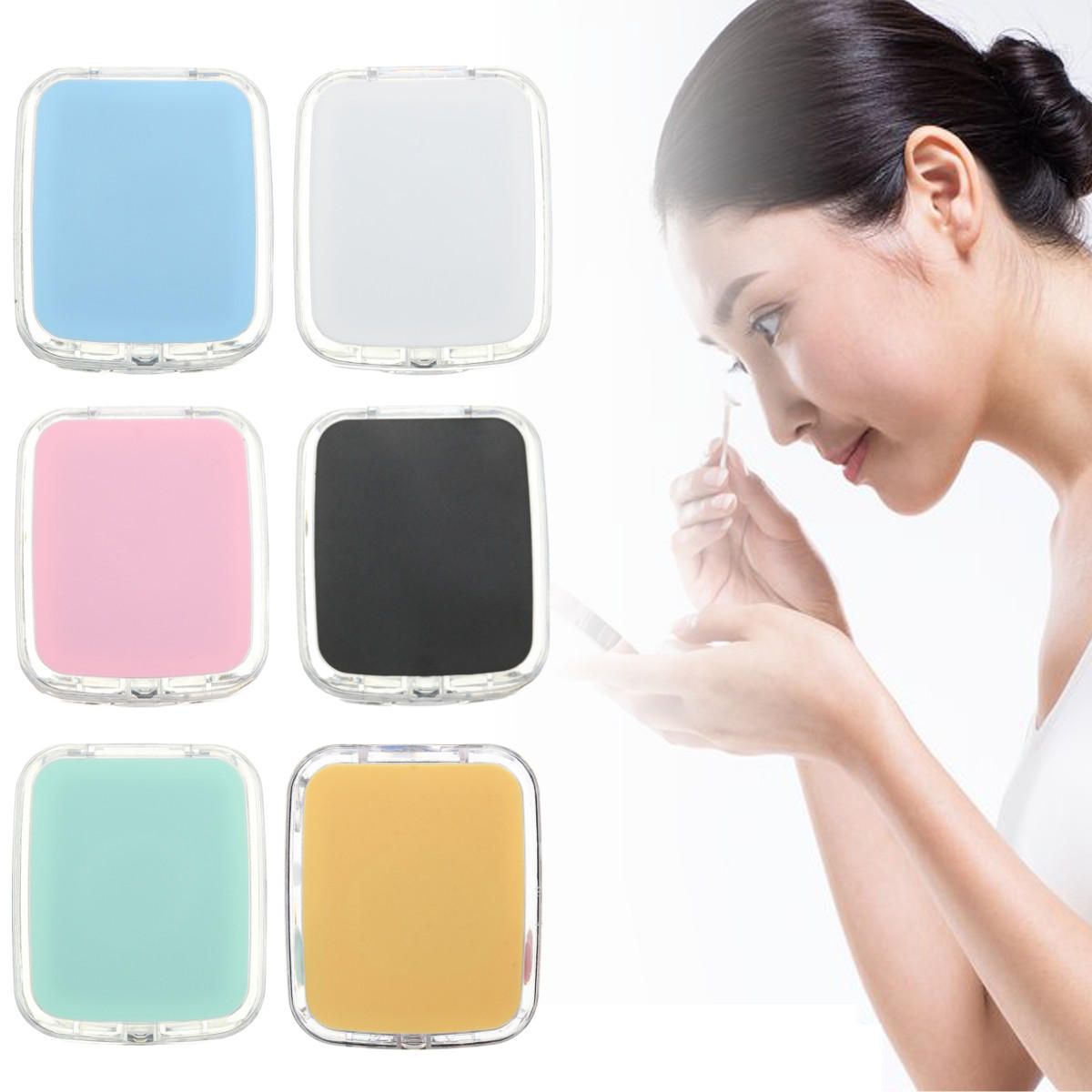 Mini Lens Travel Case Box Container Kit Set Holder Simple W/