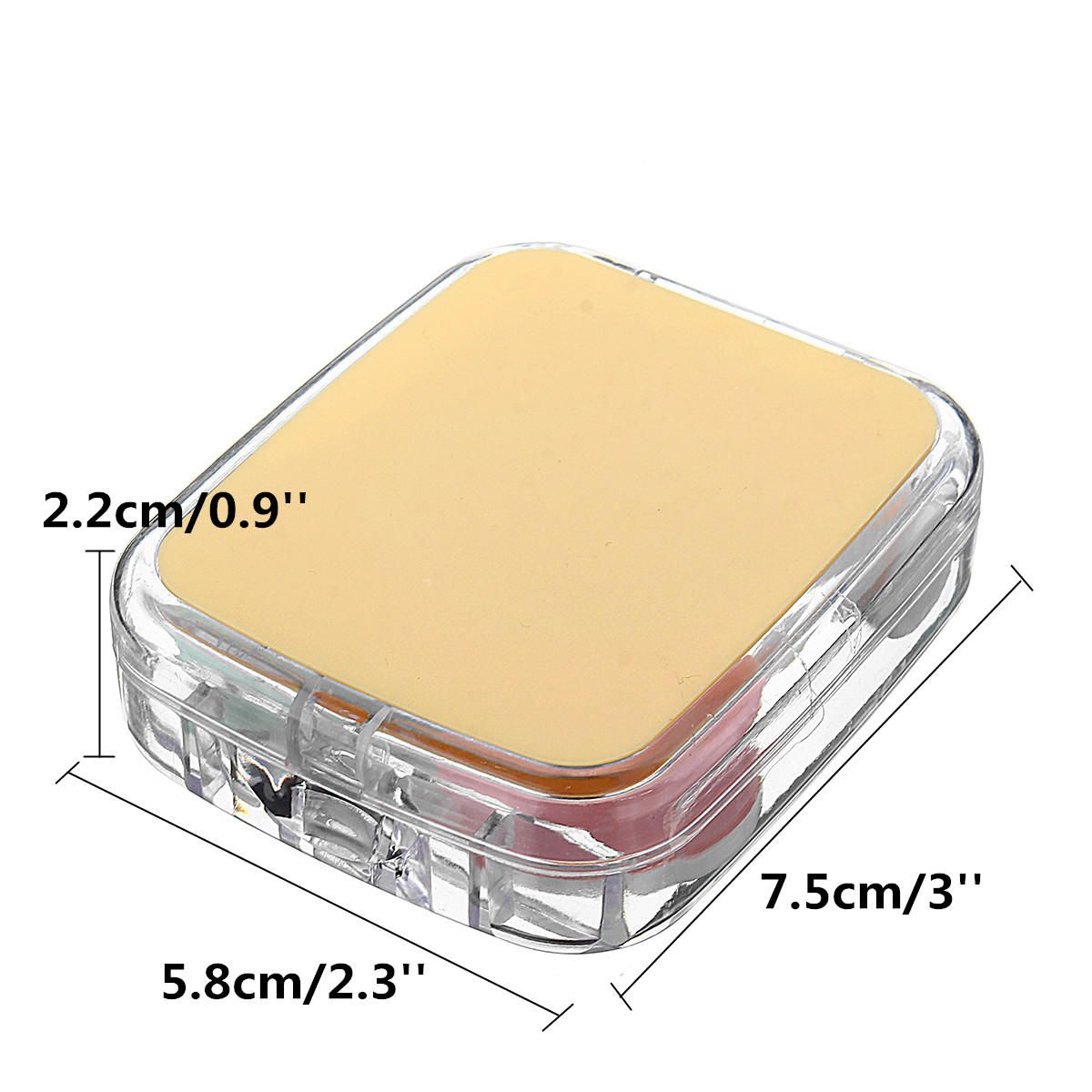 Mini Lens Travel Case Box Container Kit Set Holder Simple W/