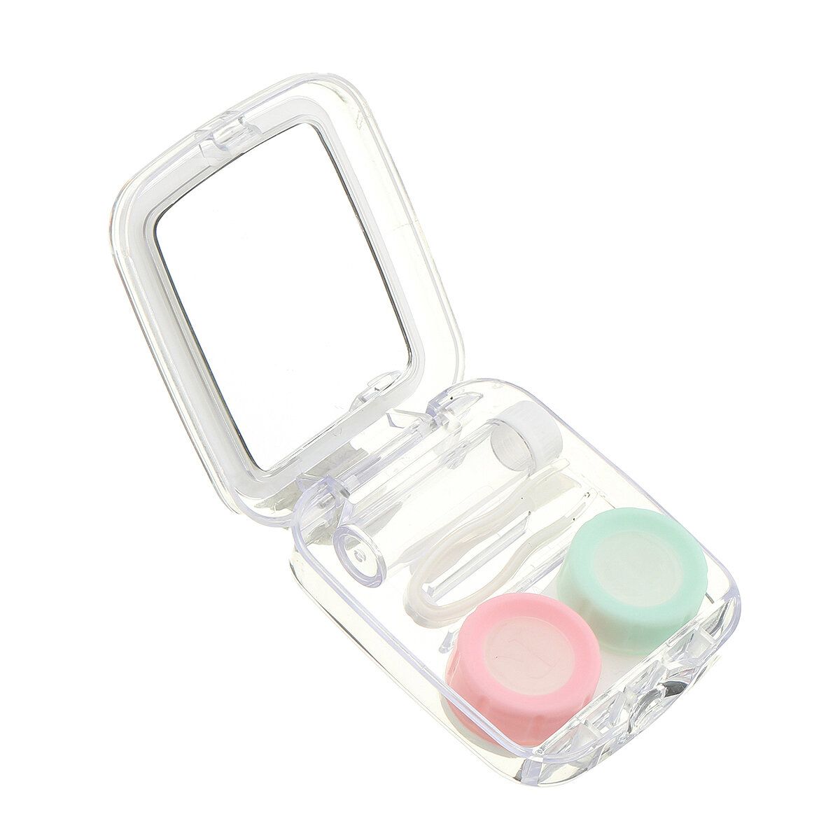 Mini Lens Travel Case Box Container Kit Set Holder Simple W/