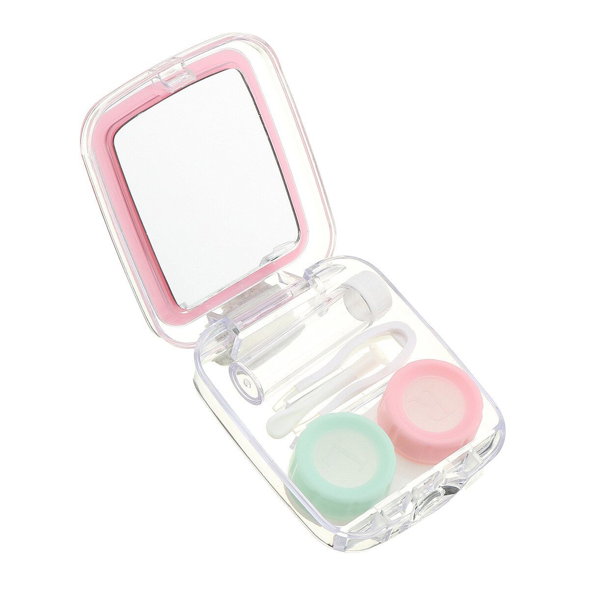 Mini Lens Travel Case Box Container Kit Set Holder Simple W/