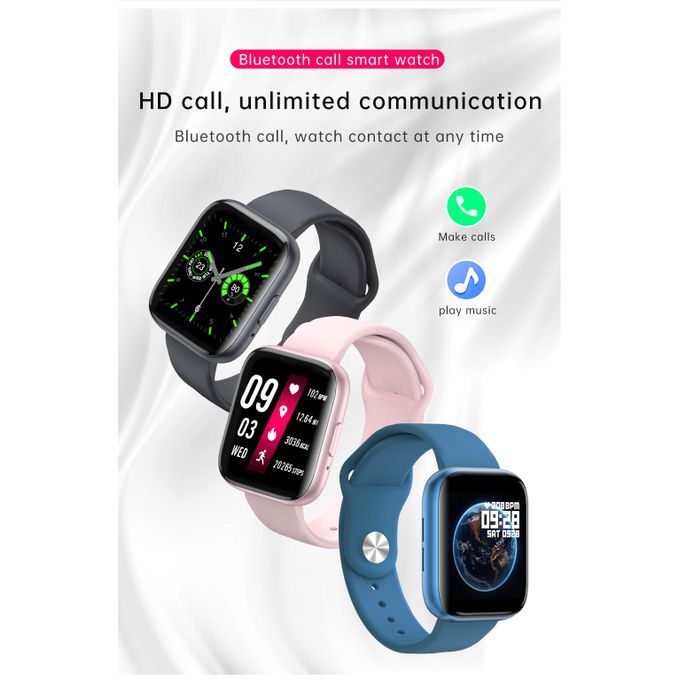 Men's Watch Metal Stainless Steel Strap Smartwatch Support Call For Android Mobile Phone