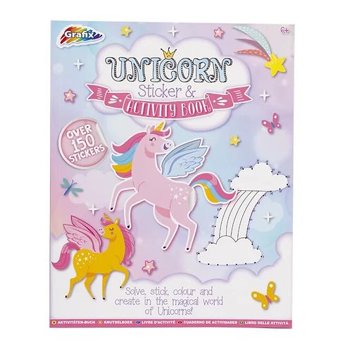 Unicorn Sticker & Activity Book, Multicolour