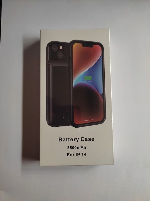 Battery Case 3500mAh For IP 14 - Black