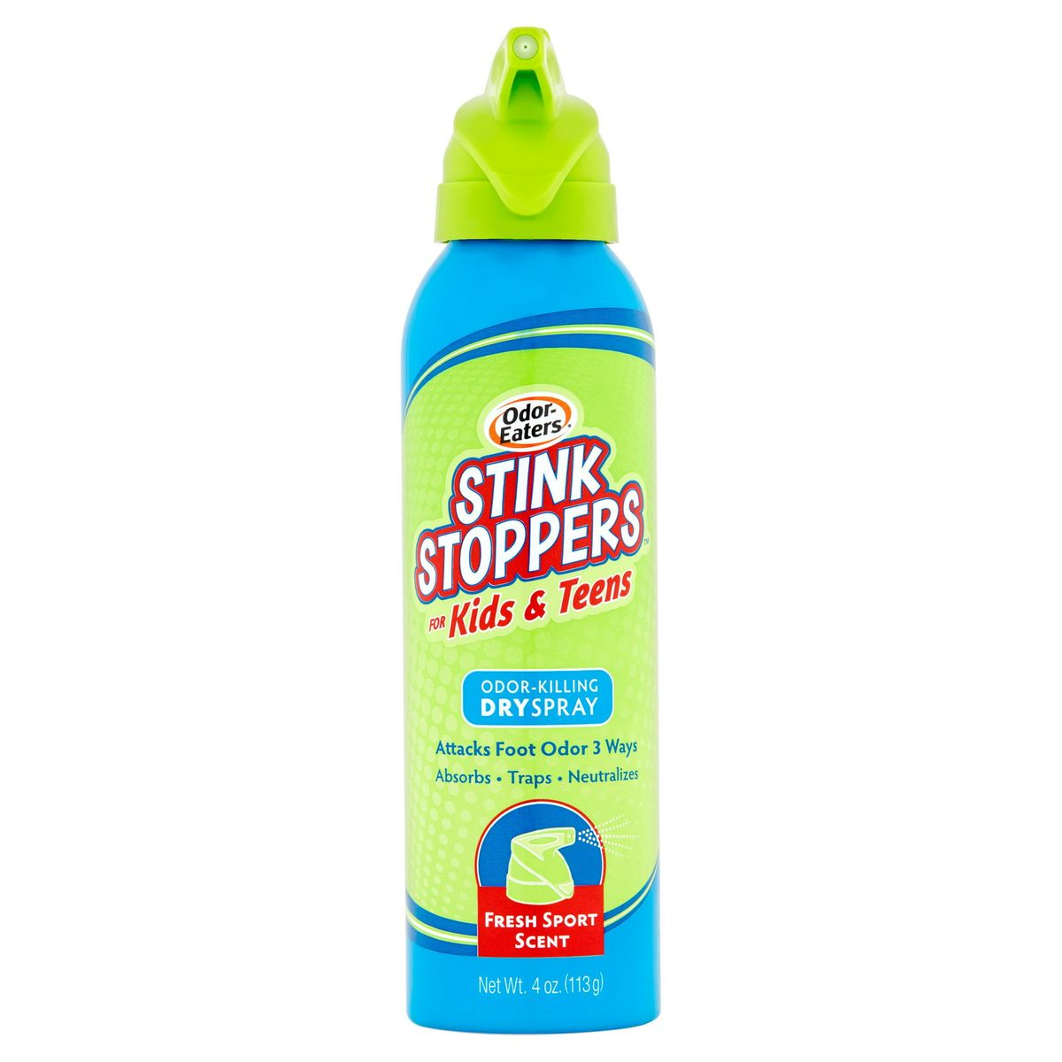 Odor-eaters Stink Stopper Shoe Spray For Kids & Teens