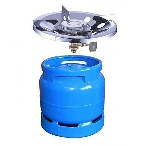 6kg Refillable Gas Cylinder With Universal Burner -BLUE