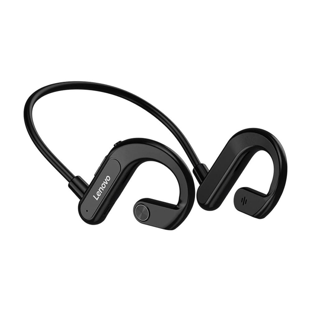 Lenovo X3 Wireless Headphone BT 5.0 Titanium Alloy Earphone IPX5 Sweatproof Waterproof Sports Headset Black