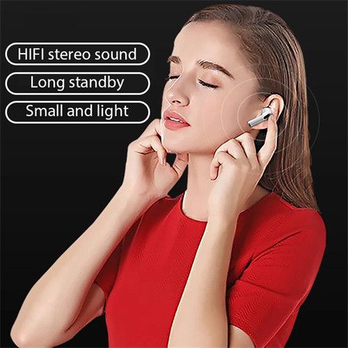 Bluetooth Headset Wireless Earbuds With Mic Touch Control