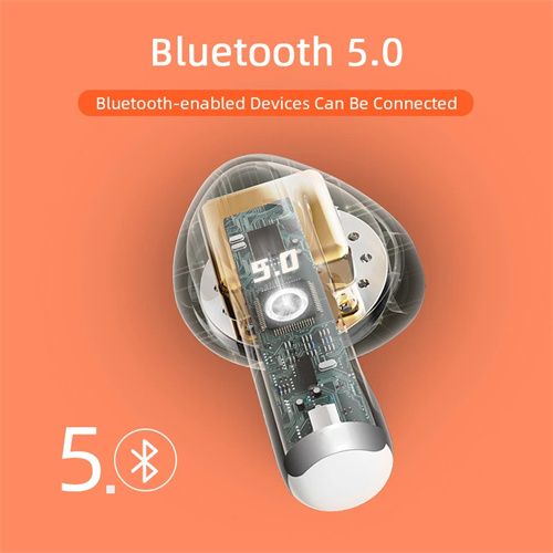 Bluetooth Headset Wireless Earbuds With Mic Touch Control