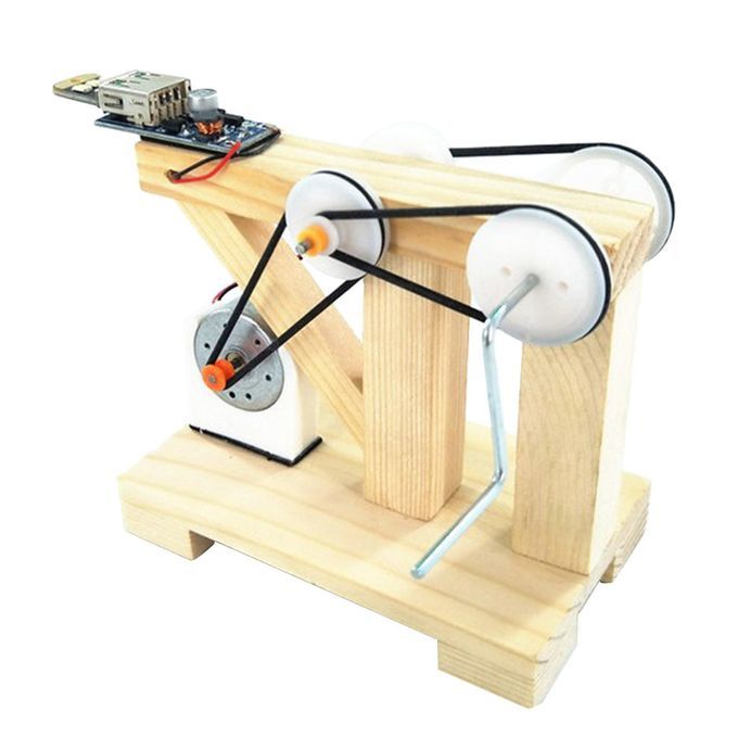Electric Experiment DIY Hand  Model Toy Kit Physics Puzzle