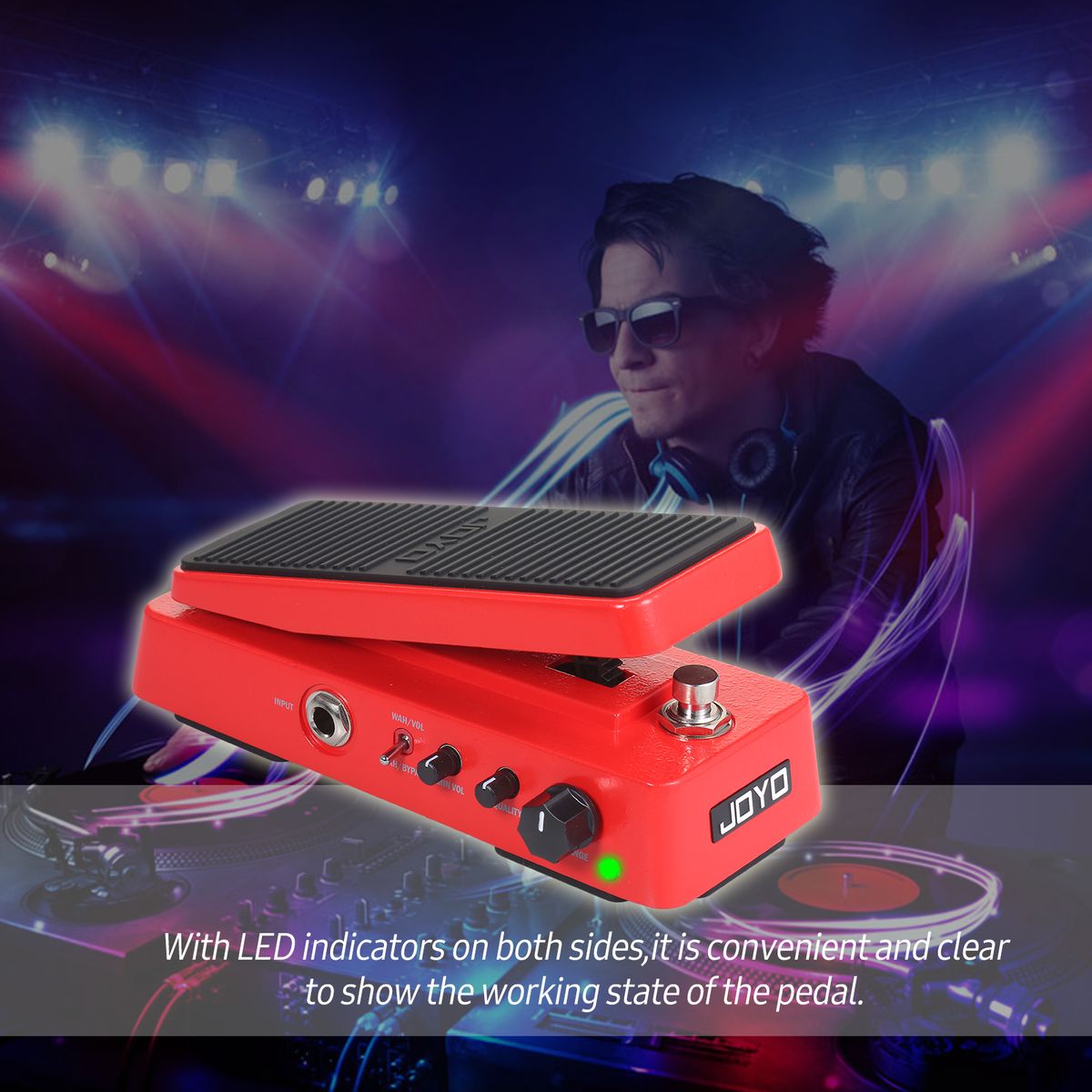 2-In-1 Electric Guitar Tones Effect Pedal With