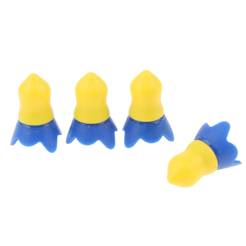 4x Travel Hearing Protection Earplugs Silicone Airplane Anti-Noise Ear