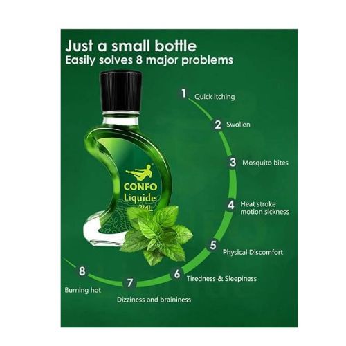 Liquid Drops Solution For Cold & Pain Relief X2Pieces