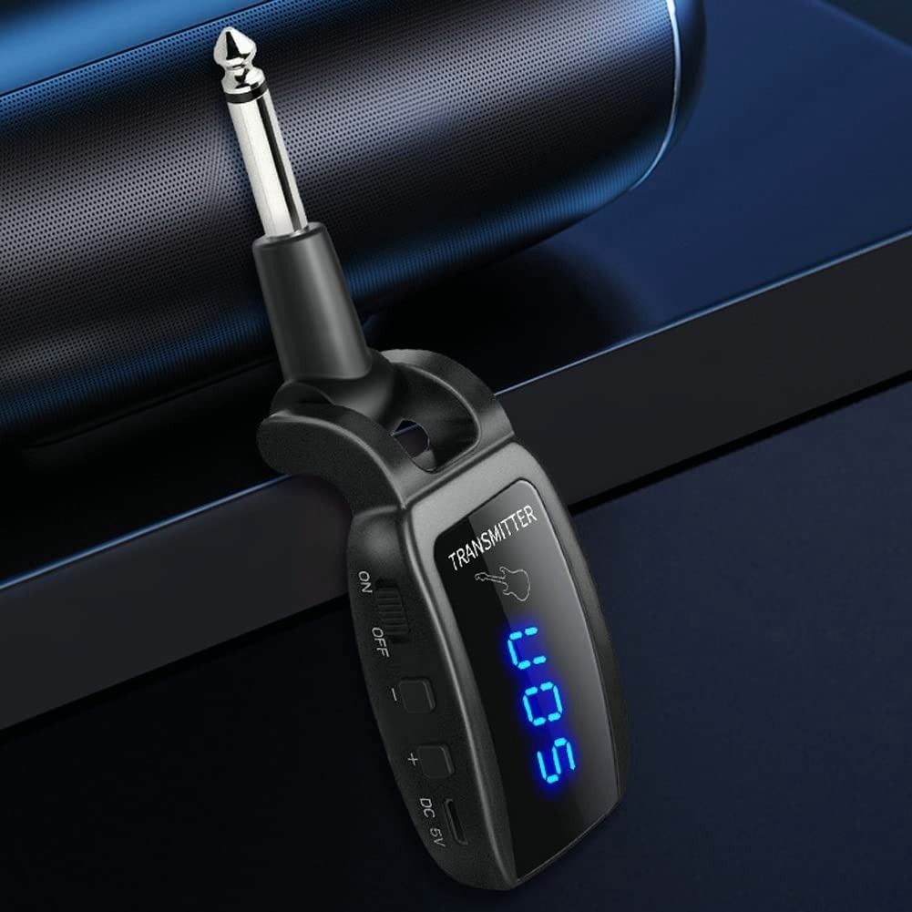 Rechargeable Wireless Led Guitar Transmitter System