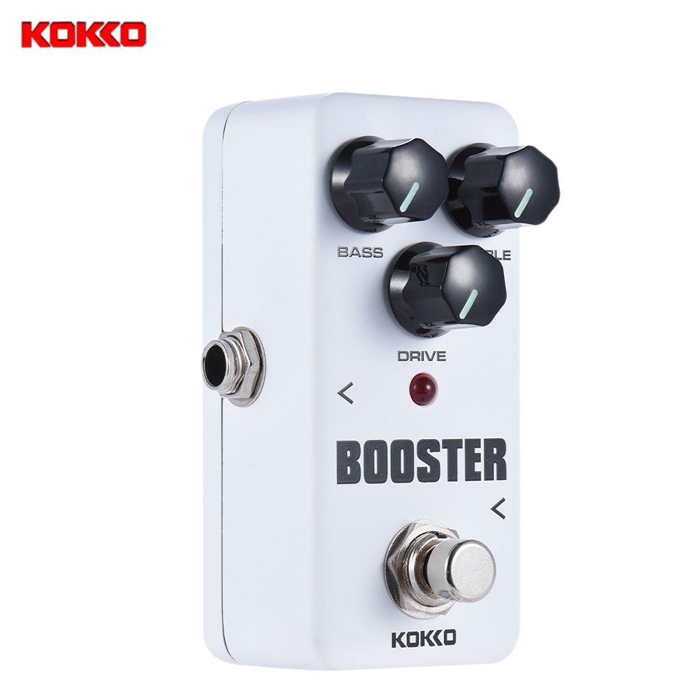 KOKKO FBS2 Mini Booster Pedal Portable 2-Band EQ Guitar