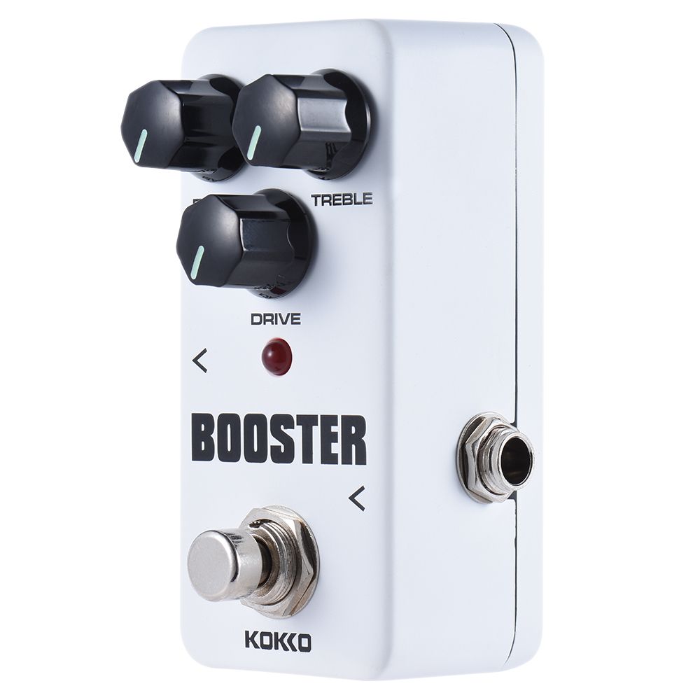 KOKKO FBS2 Mini Booster Pedal Portable 2-Band EQ Guitar