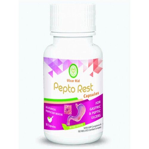 ULCER RIDCAPSULES (For Gastric & Peptic Ulcers) 60 Cap