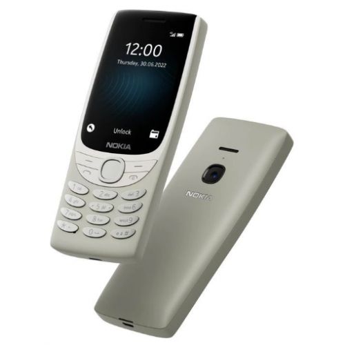 NOKIA-N8210 4G- 64MB-DUAL-SIM- 1450mAh- FM Radio-Torch- Sand