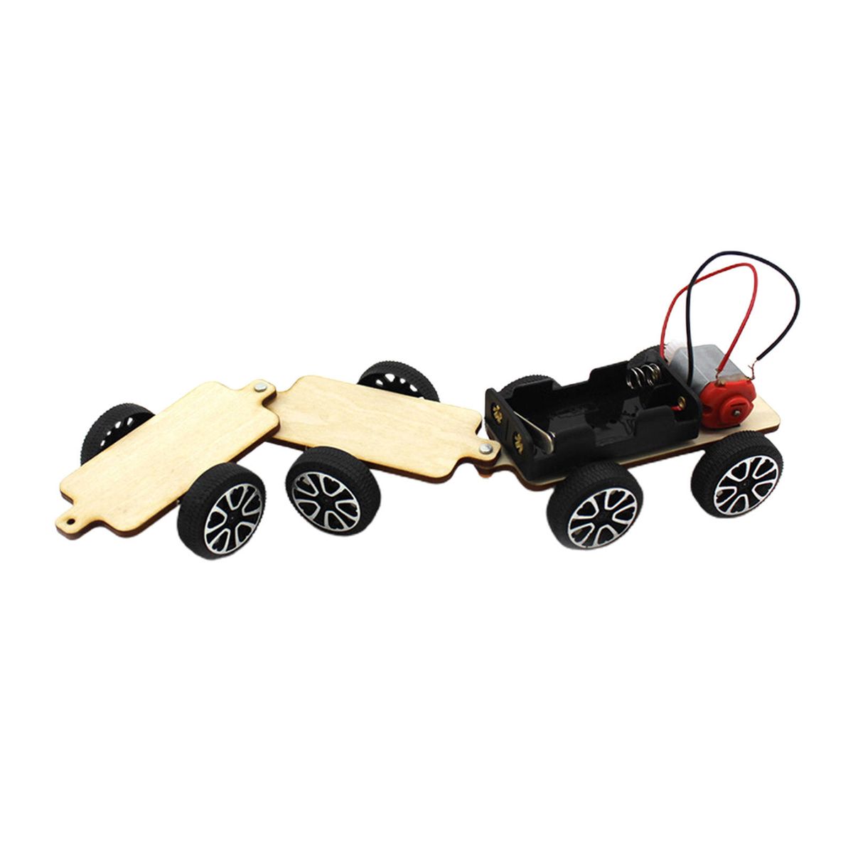 Kids DIY Wooden Science Kits Toys Kids Science Train Model Kits