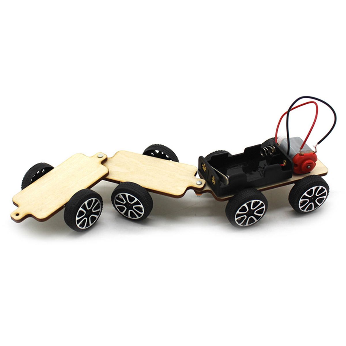 Kids DIY Wooden Science Kits Toys Kids Science Train Model Kits
