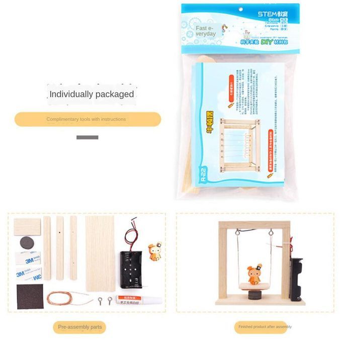 DIY Electric Science Kits For Kids, Rod Toys Swing