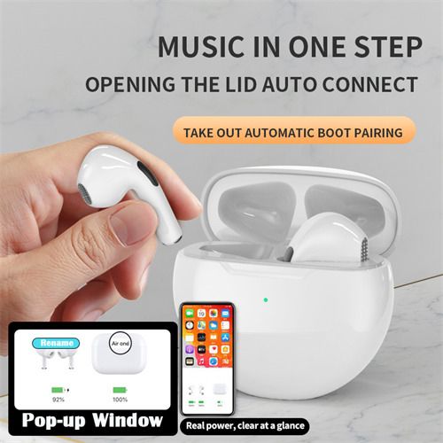 Pro6 Bluetooth 5.1 Wireless Headphones Sports Earbuds