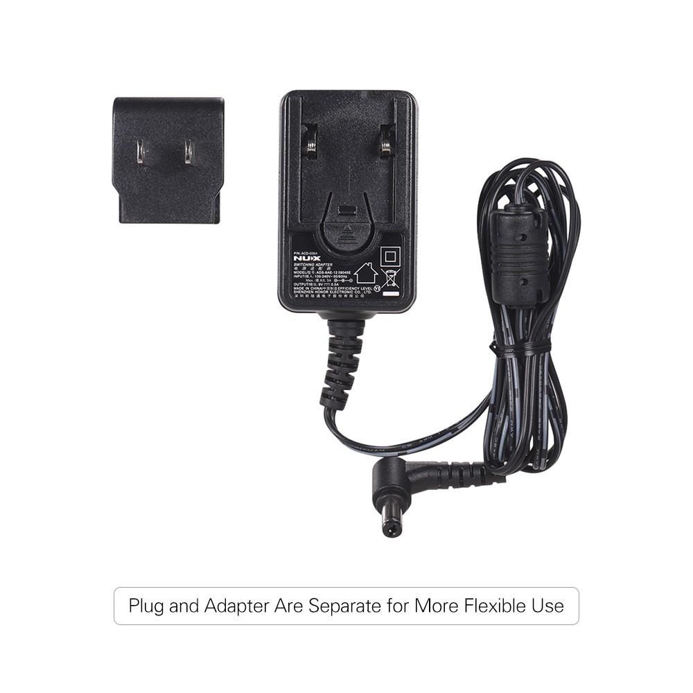 9V AC/DC Power Adapter Corded Power Supply Charger