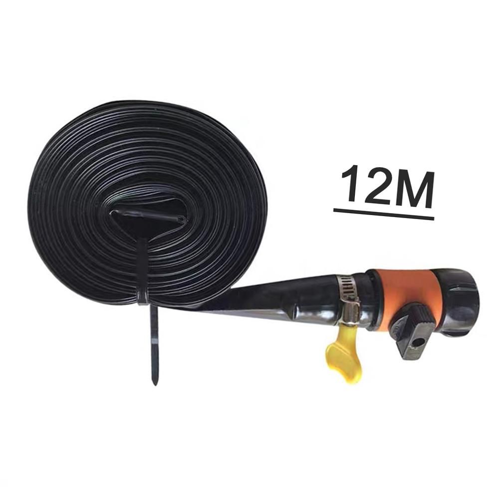 12 Meters Trampline Sprinkler - Heavy Duty Hose Kids Fun Summer Outdoor Water Game Sprinkler Outdoor Yard Summer Games Waterpark Toys