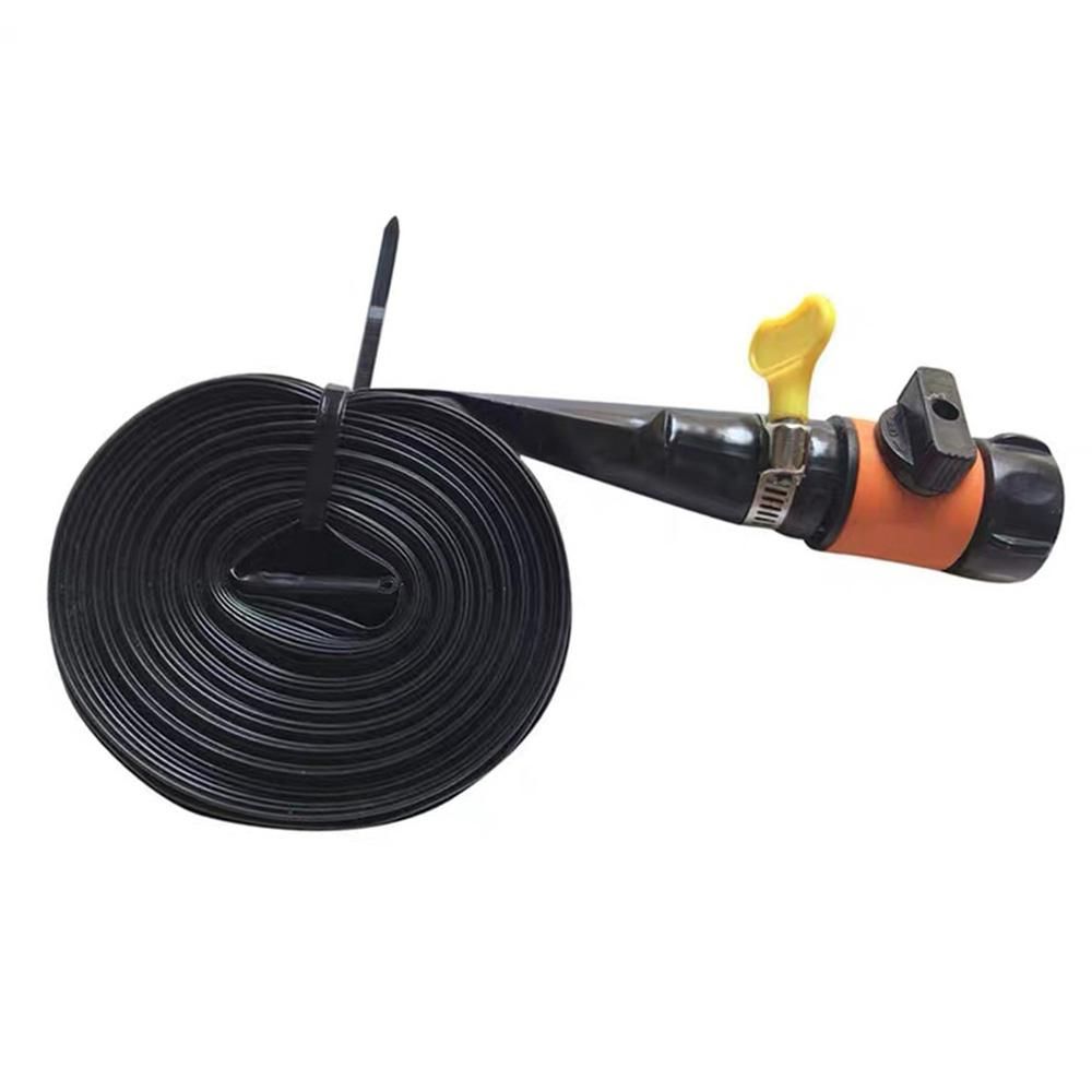 12 Meters Trampline Sprinkler - Heavy Duty Hose Kids Fun Summer Outdoor Water Game Sprinkler Outdoor Yard Summer Games Waterpark Toys