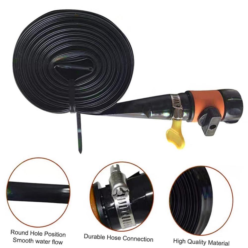 12 Meters Trampline Sprinkler - Heavy Duty Hose Kids Fun Summer Outdoor Water Game Sprinkler Outdoor Yard Summer Games Waterpark Toys