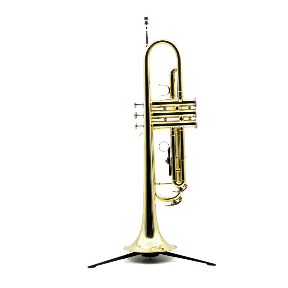 Trumpet Tripod Holder Stand Metal Leg Detachable Portable