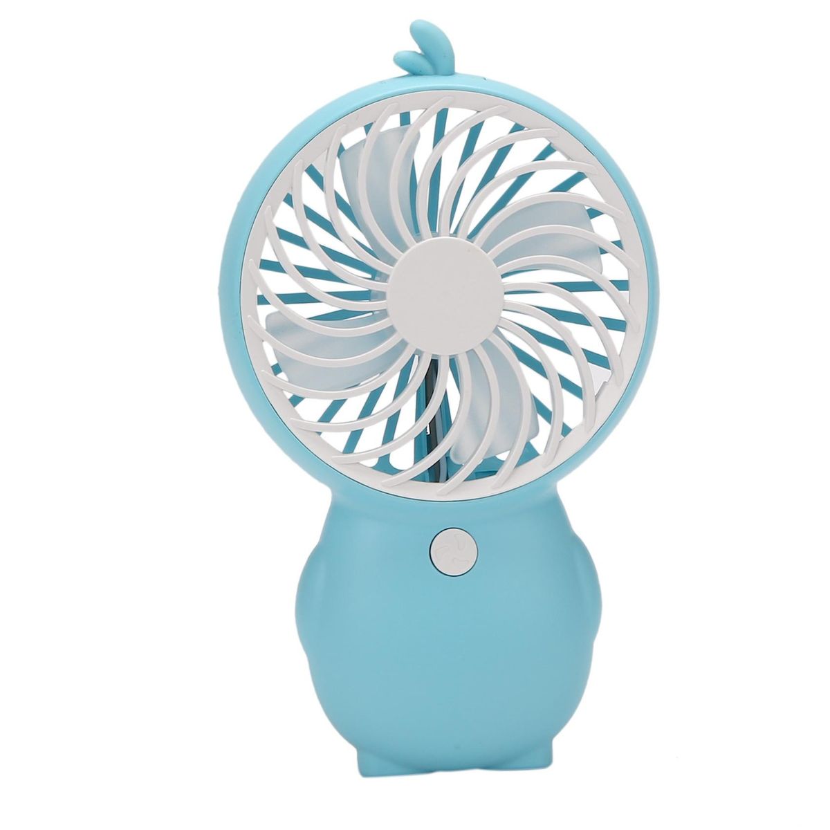 Duckling Mini Fan Usb Mute Second Gear Four-Leaf Fan Blue