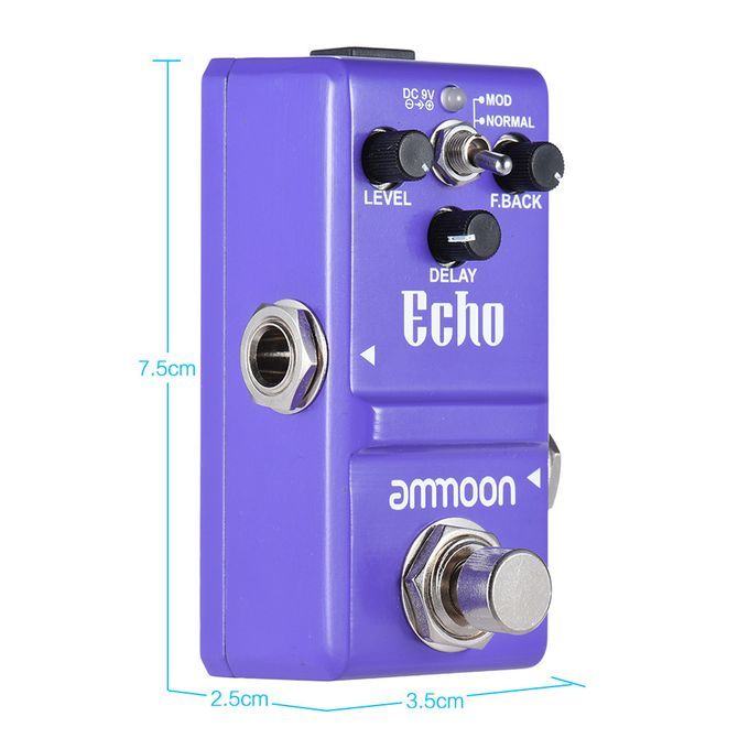 Ammoon Nano Series Delay Guitar Effect Pedal True Bypass