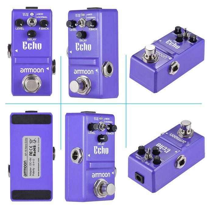 Ammoon Nano Series Delay Guitar Effect Pedal True Bypass