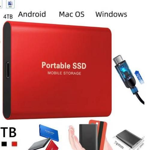 Original 1TB SSD External Hard Drive - Usb 3.1 Type-C