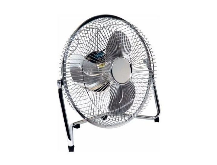 9 Inch Chrome High Velocity Tilting Desk Fan