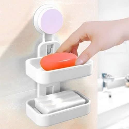 2layers Wall Soap Holder/Box -