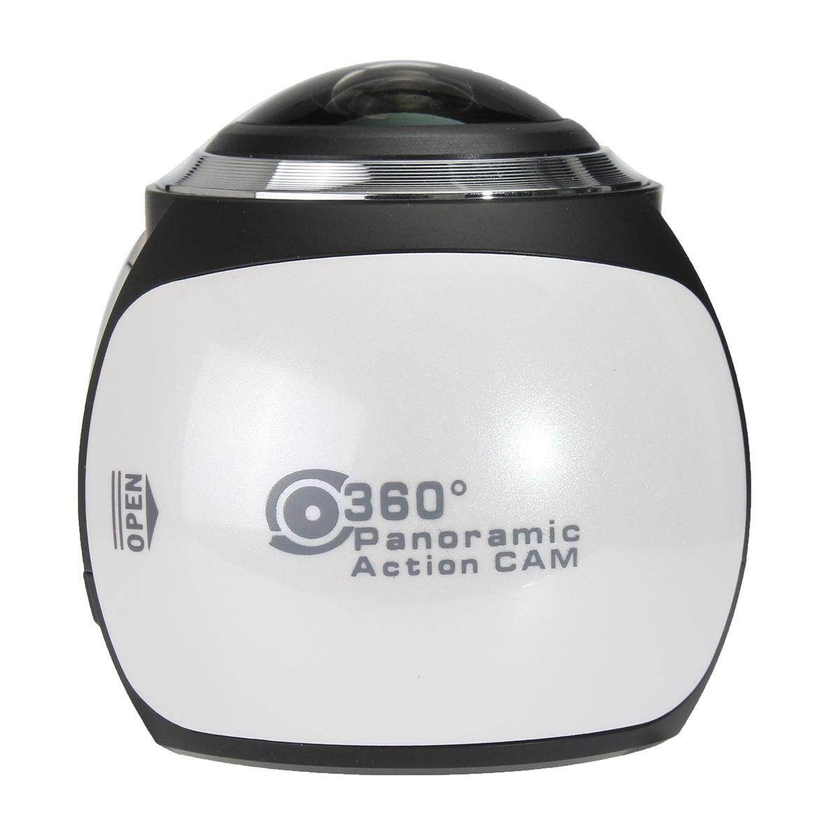 Waterproof 360° Panoramic WiFi 4K Ultra HD VR Action Camera Sport DV Camcorder White White