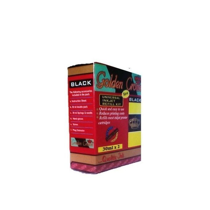 Universal Printer Ink Refill Black  Pack