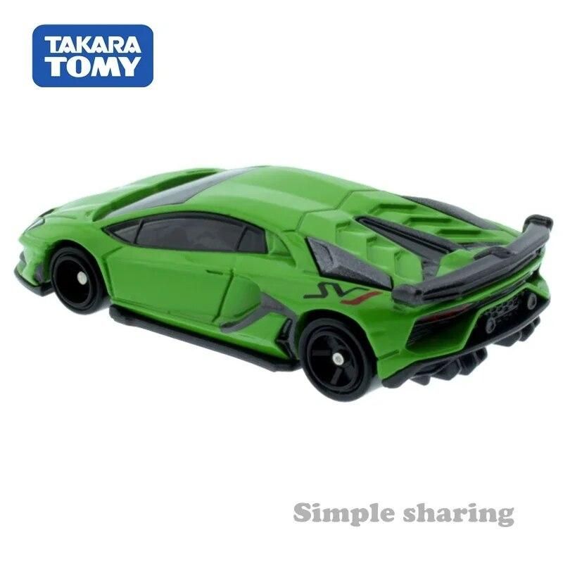 Takara Tomy Tomica No. 70 Lamborghini Aventador Svj Car Model Kit 1:68 Diecast Special Specification Hot Funny Baby Toys