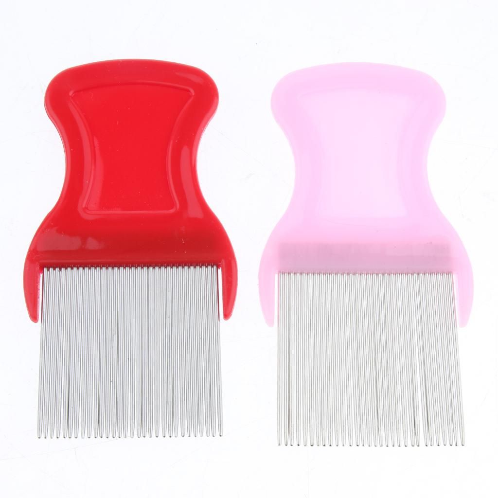 Professional Lice Comb  Steel Nit Comb Lice Treatment For Kids Pet