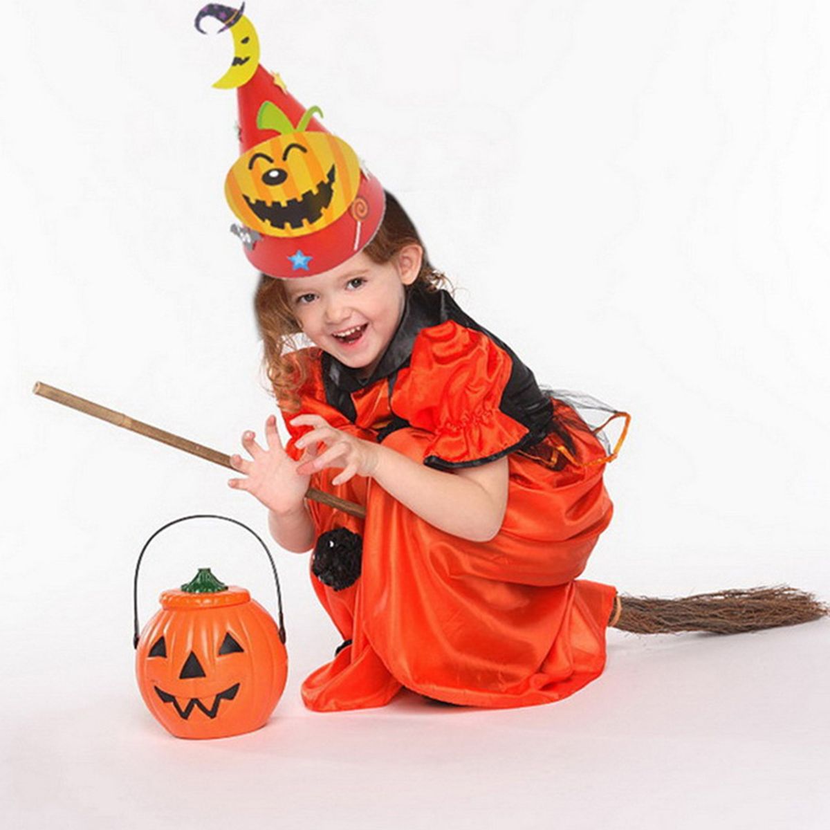 Kid Halloween Cap Cartoon Spooky Kid Halloween Cap C