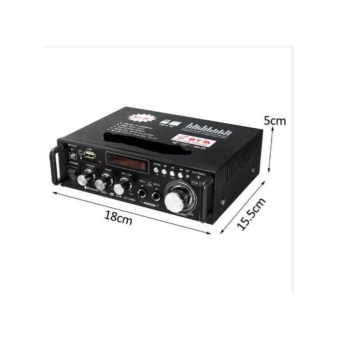 Car HiFi Stereo Audio Power Amplifier Mini Digital Bluetooth