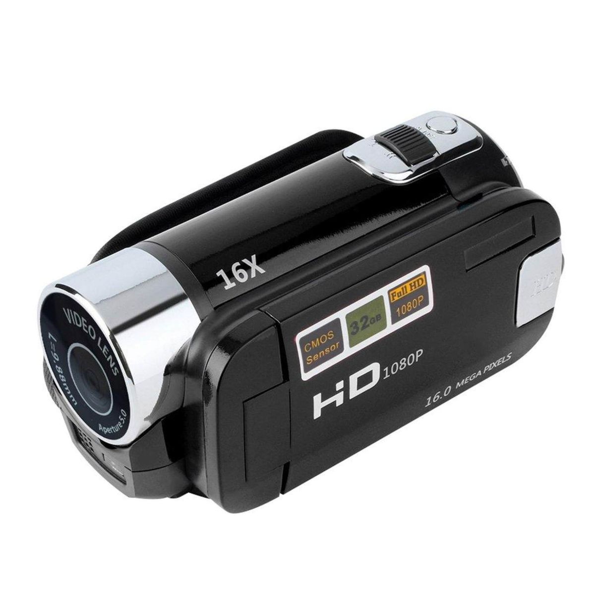 LEBAIQI 2.7 Inch TFT LCD HD 720P Digital Video Camera Camcorder 16x Zoom DV Camera