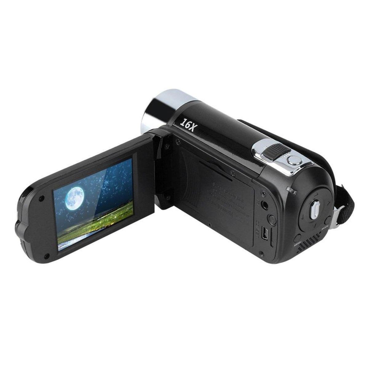 LEBAIQI 2.7 Inch TFT LCD HD 720P Digital Video Camera Camcorder 16x Zoom DV Camera