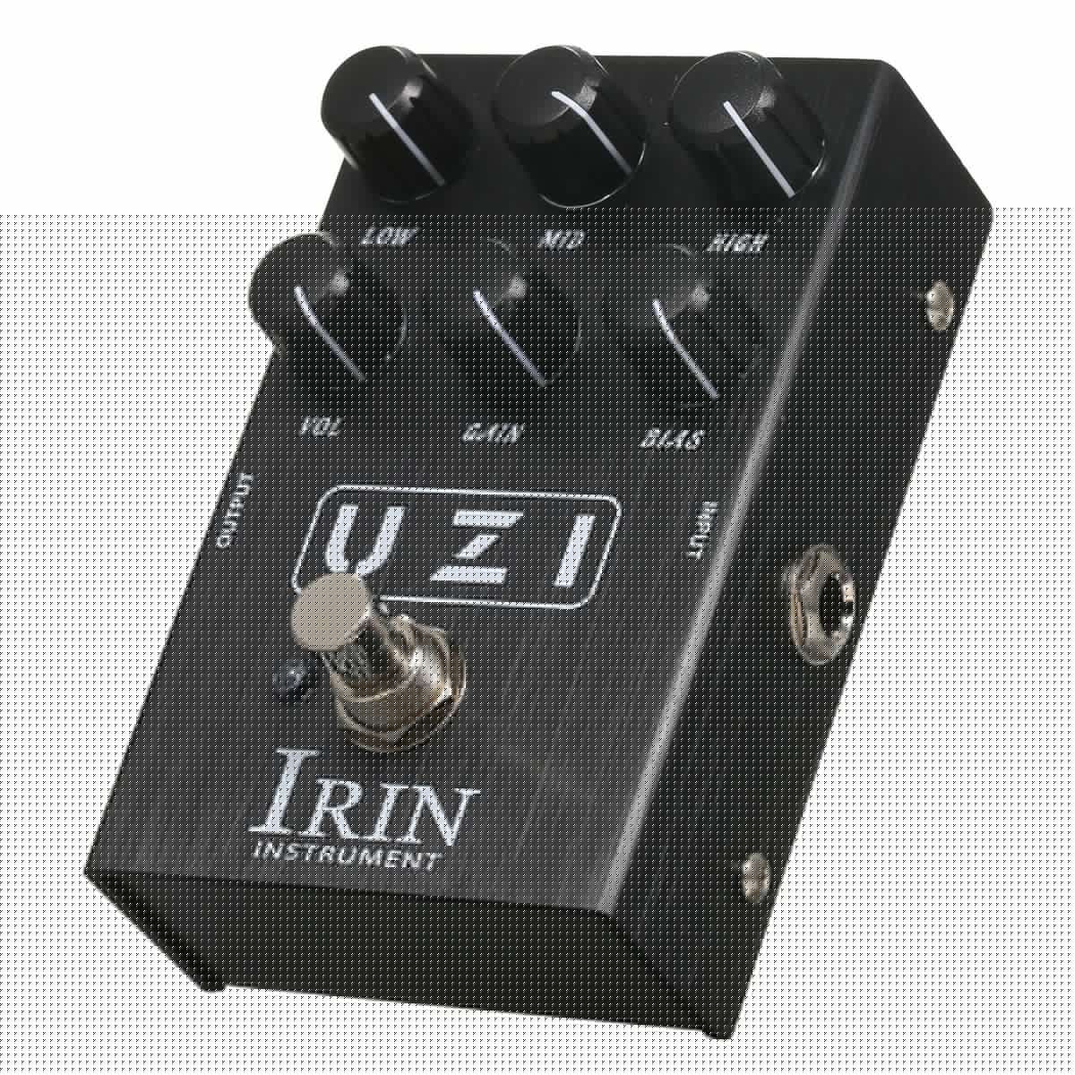 IRIN Guitar Effect Pedal Mini Guitar Heavy Rock Distortion Effect Simulator Cabinet Simulator Guitar Effector Pedal UZI Distortion Simulation American and British Distortion Simulation for Guitar - UZI