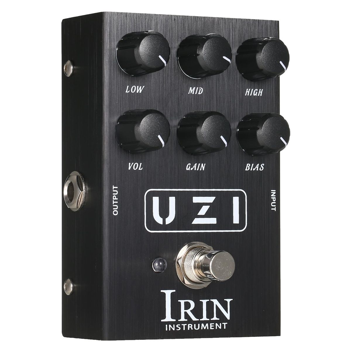 IRIN Guitar Effect Pedal Mini Guitar Heavy Rock Distortion Effect Simulator Cabinet Simulator Guitar Effector Pedal UZI Distortion Simulation American and British Distortion Simulation for Guitar - UZI