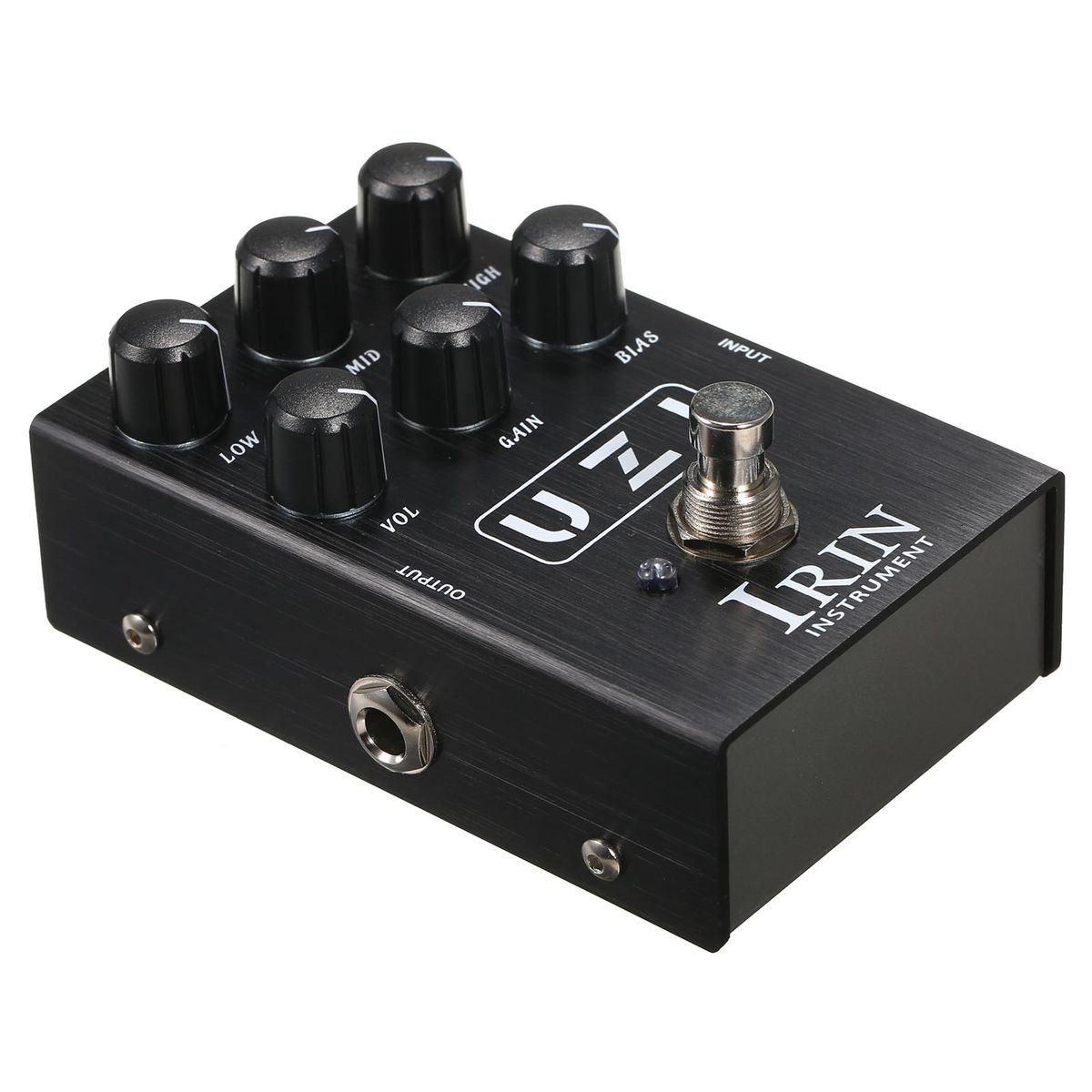 IRIN Guitar Effect Pedal Mini Guitar Heavy Rock Distortion Effect Simulator Cabinet Simulator Guitar Effector Pedal UZI Distortion Simulation American and British Distortion Simulation for Guitar - UZI