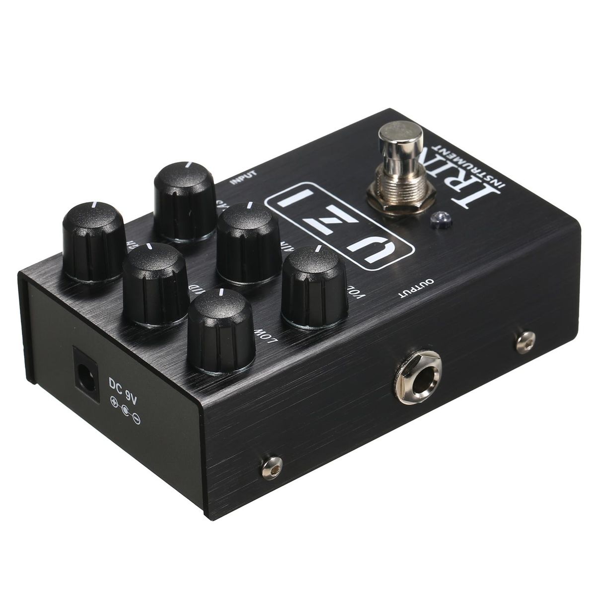 IRIN Guitar Effect Pedal Mini Guitar Heavy Rock Distortion Effect Simulator Cabinet Simulator Guitar Effector Pedal UZI Distortion Simulation American and British Distortion Simulation for Guitar - UZI